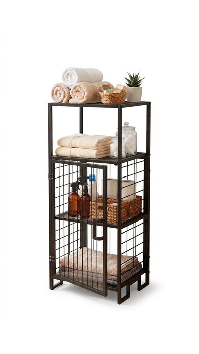 Hanah Home Armario multiusos Negro